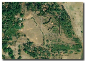 Satellite picture of the Corjuem Fort